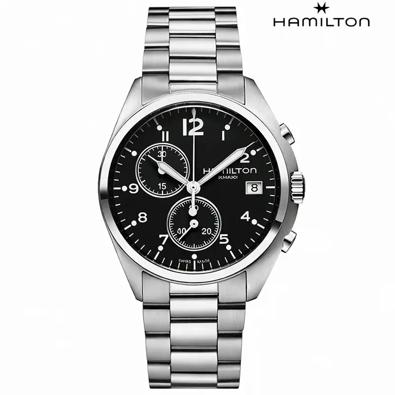 Orlogio Hamilton Khaki Aviation Pilot Pioneer Chrono Quartz Talamelli Gioielleria