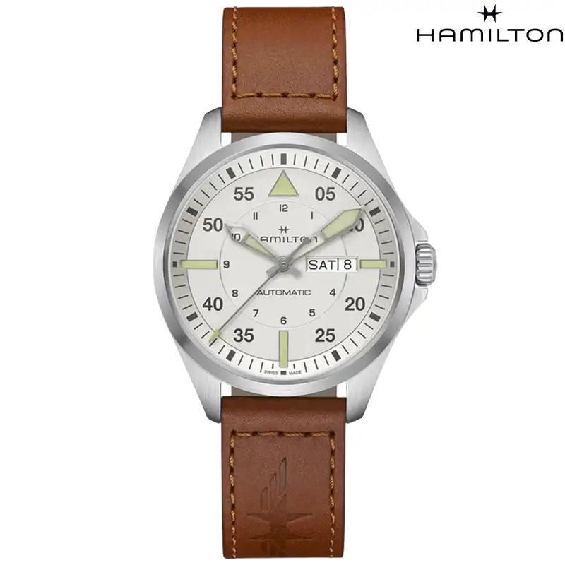 Orologio Hamilton Khaki Aviation Pilot Day Date Talamelli Gioielleria