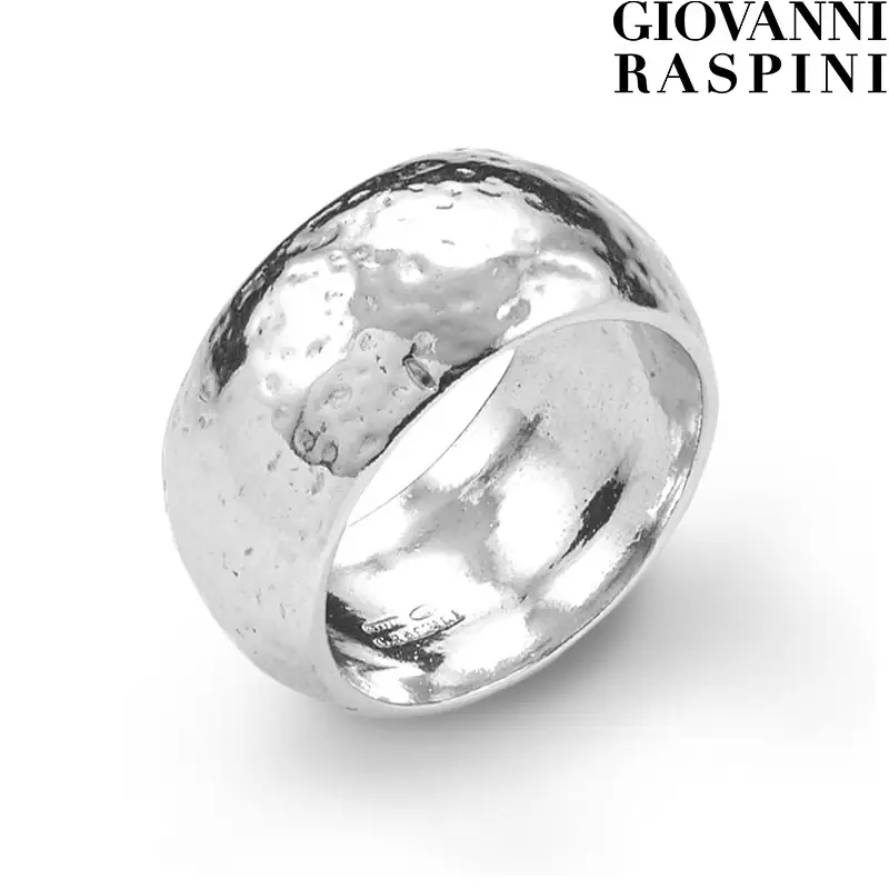 Anello donna Rock in argento Giovanni Raspini Gioielleria Talamelli