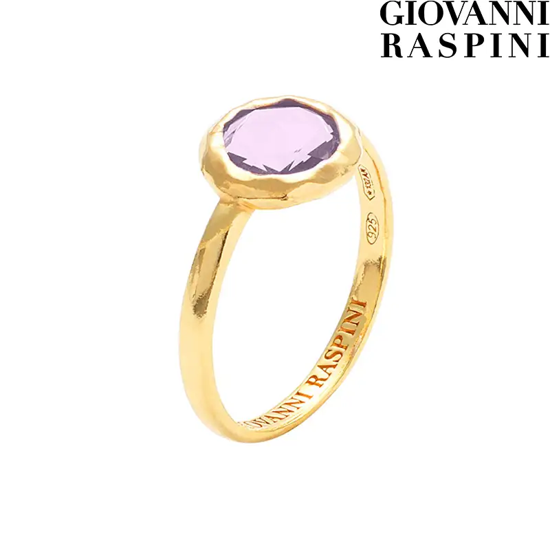 Anello loop glicine Raspini talamelli Gioielleria