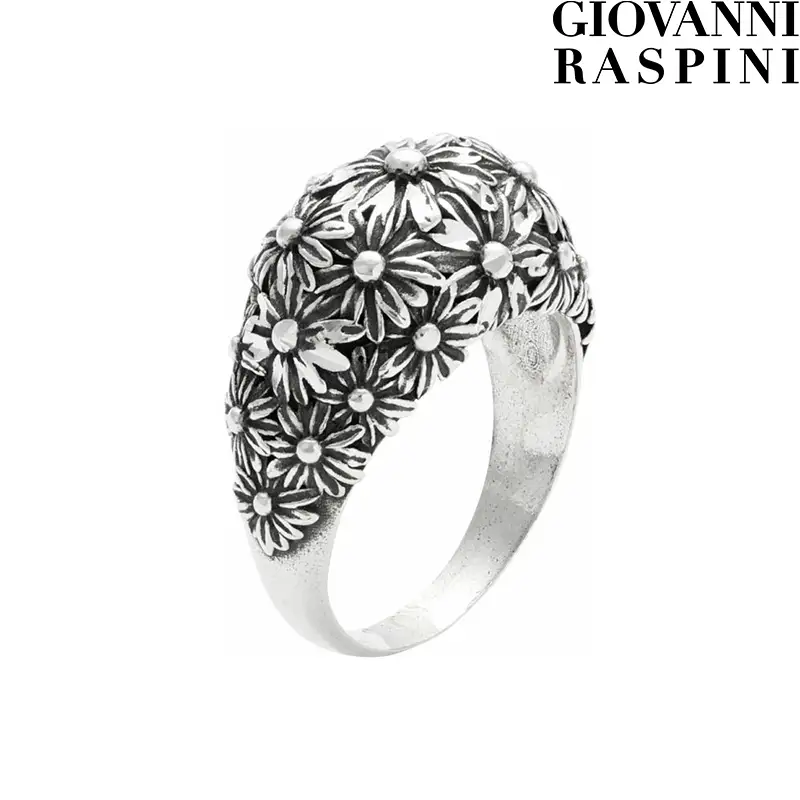Anello margherite shine grande Raspini Talamelli Gioielleria
