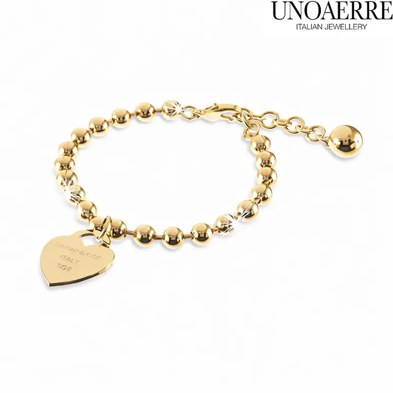 Bracciale Donna Bronzo Oro Unoaerre Talamelli Gioielleria