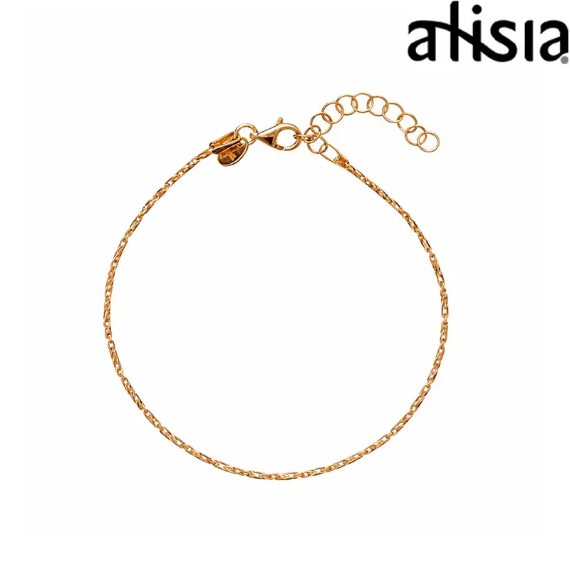 Bracciale in Argento e Tubicini Diamantati Alisia