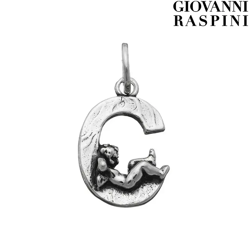 Ciondolo Charm "C" con Angelo Giovanni Raspini