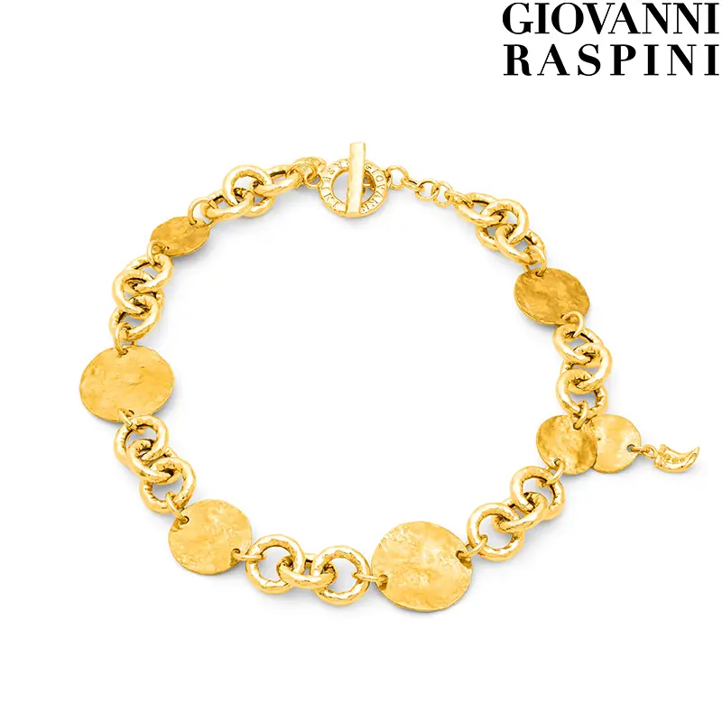 Collana Dakota in Bronzo Dorato 51cm Giovanni Raspini