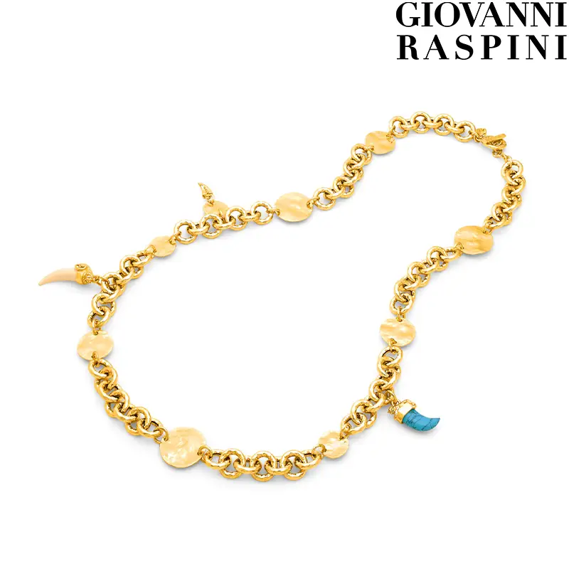 Collana Dakota Lunga in Argento Giovanni Raspini