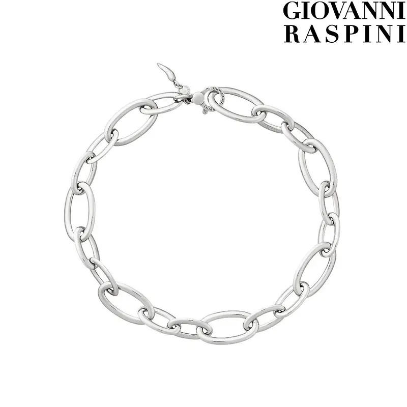 Collana a Maglia Ovale Bold Giovanni Raspini