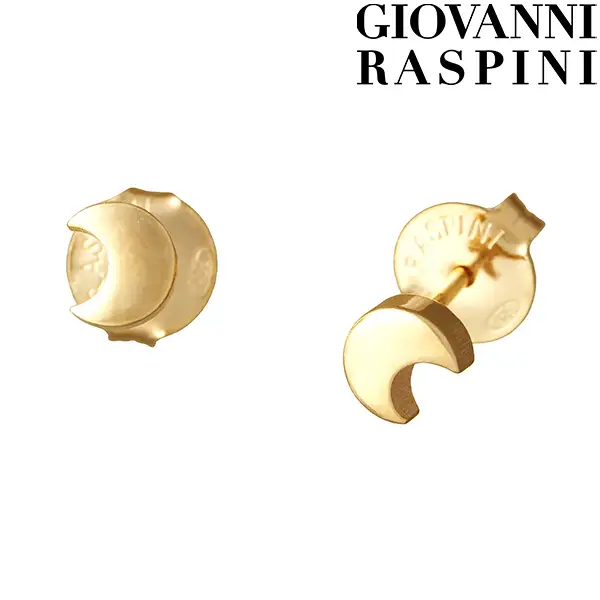 Orecchini Mini Luna Golden Givoanni Raspini