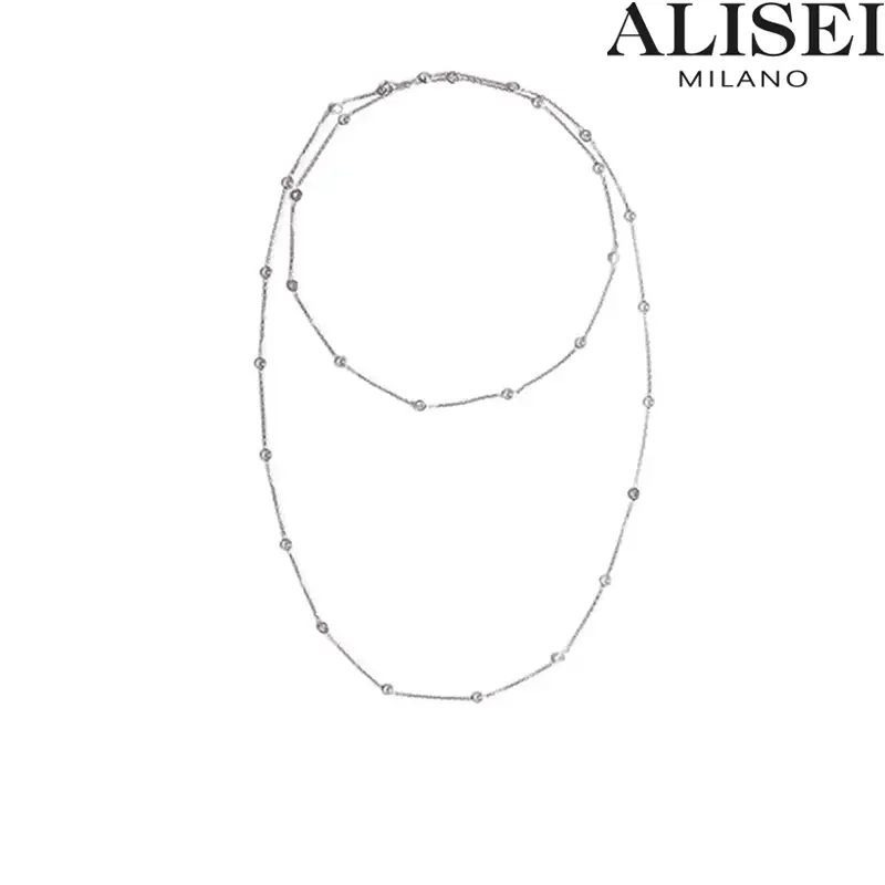 Collana in Argento e Pietre Alisei