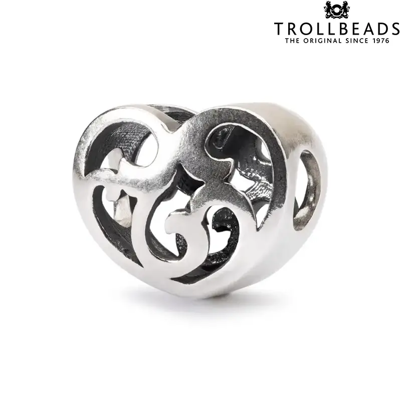 Ciondolo Beads Anima Romantica in Argento Trollbeads