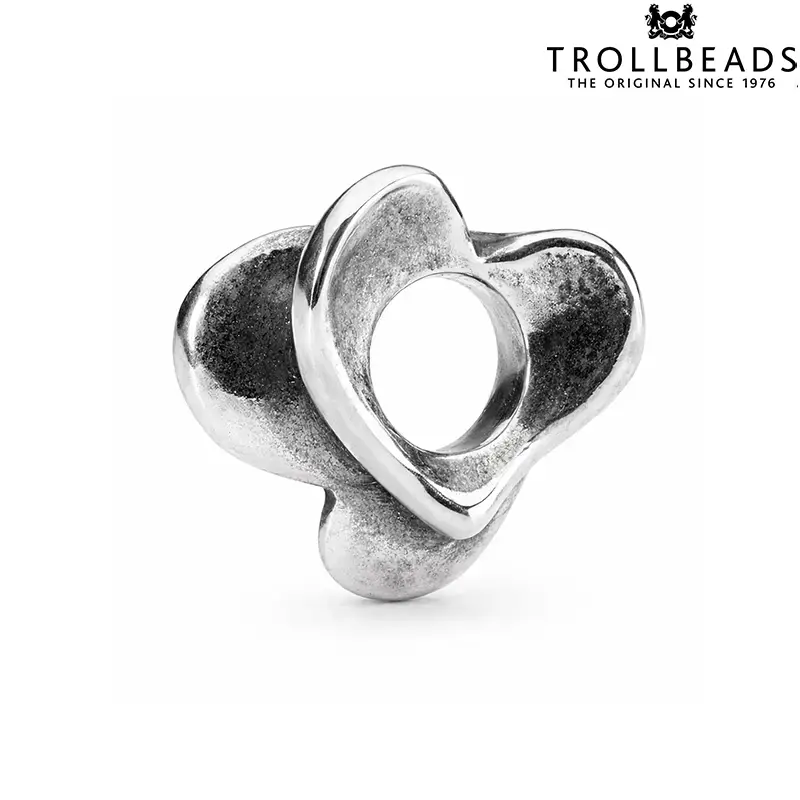 Ciondolo Beads Bocciolo del Cuore in Argento Trollbeads