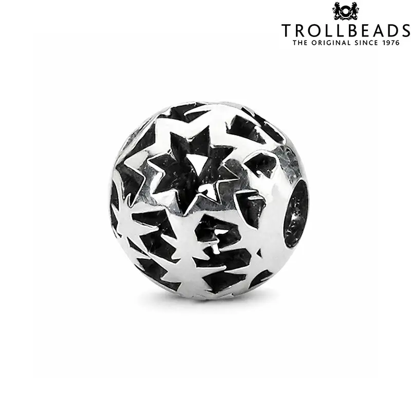 Ciondolo Beads Fuochi d'Artificio in Argento Trollbeads