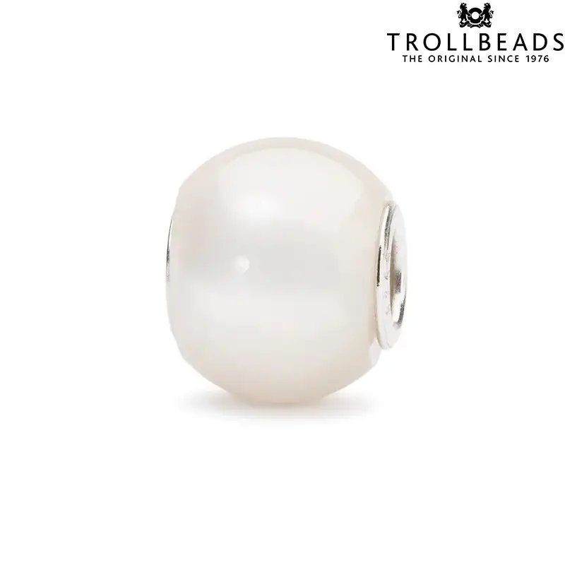 Ciondolo Beads Pietra Luna Bianca Trollbeads