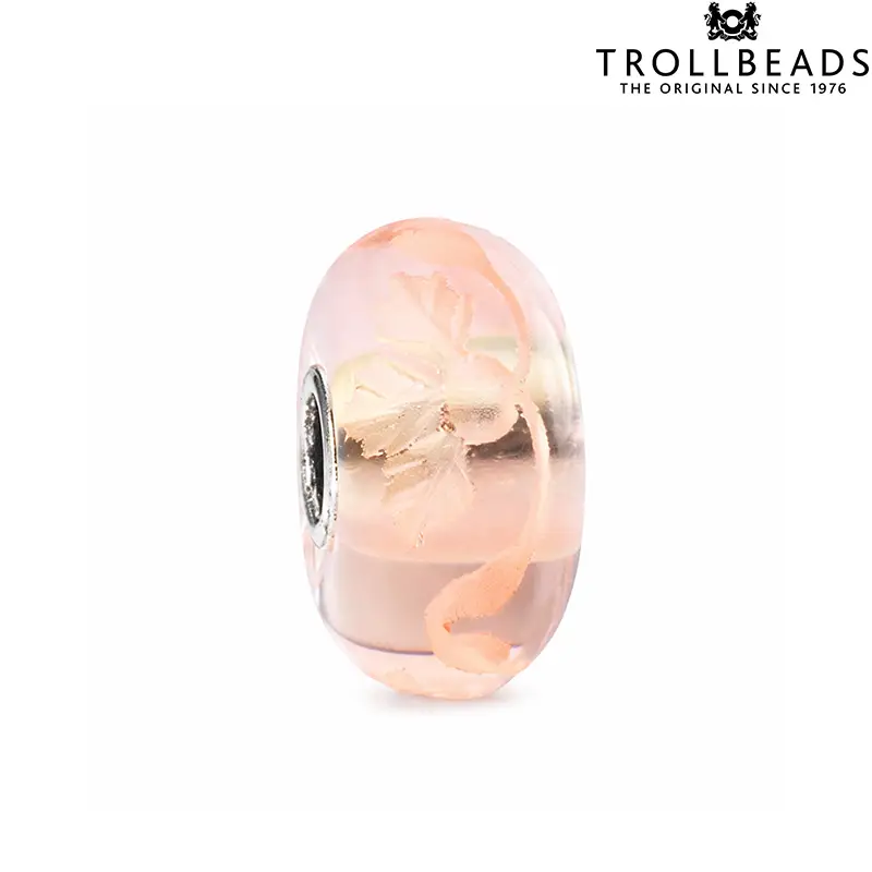 Ciondolo Beads Intarsio d'Amore in Vetro Trollbeads