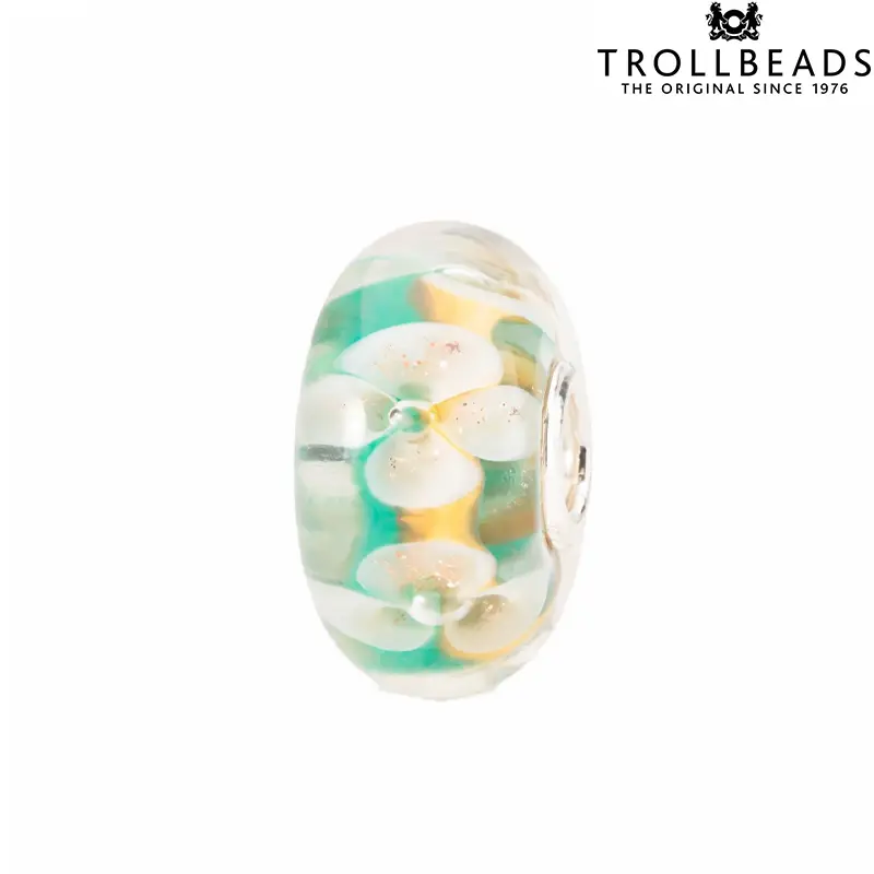 Ciondolo Beads Portafortuna in Vetro Trollbeads