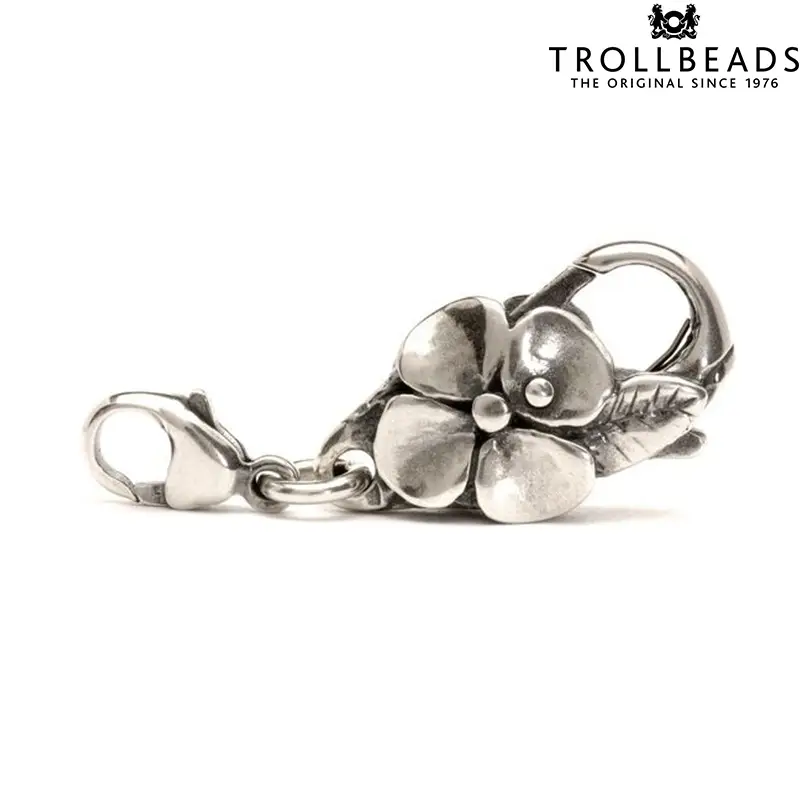 Portachiavi Beads Chiusura Grande in Argento Trollbeads