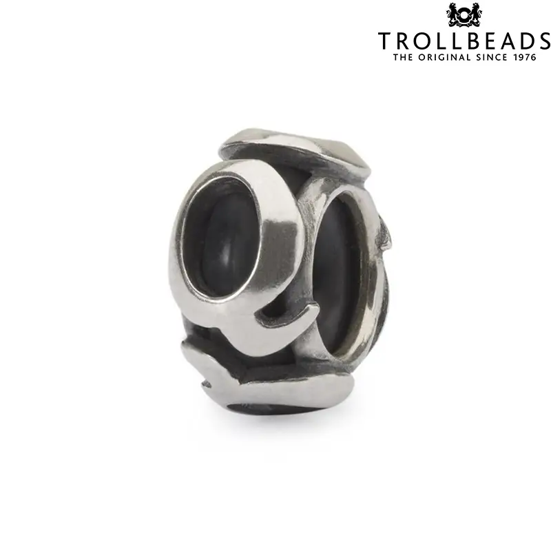 Ciondolo Breads Stop Charm in Argento Lettera “Q” Trollbeads