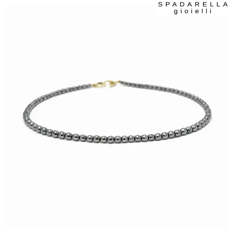 Bracciale in Ematite Scura Spadarella