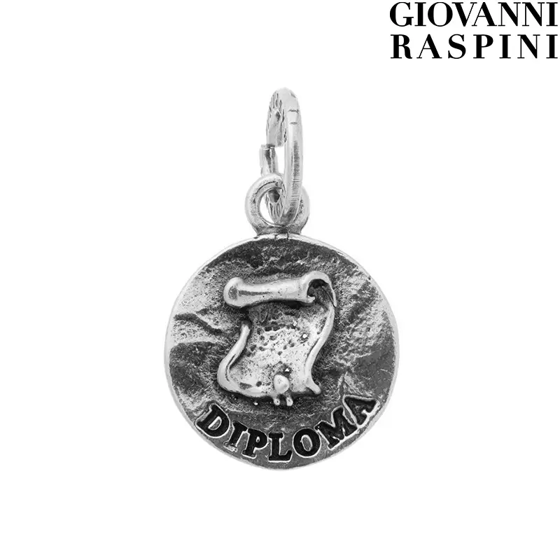 Ciondolo Charm Medaglia Diploma Giovanni Raspini