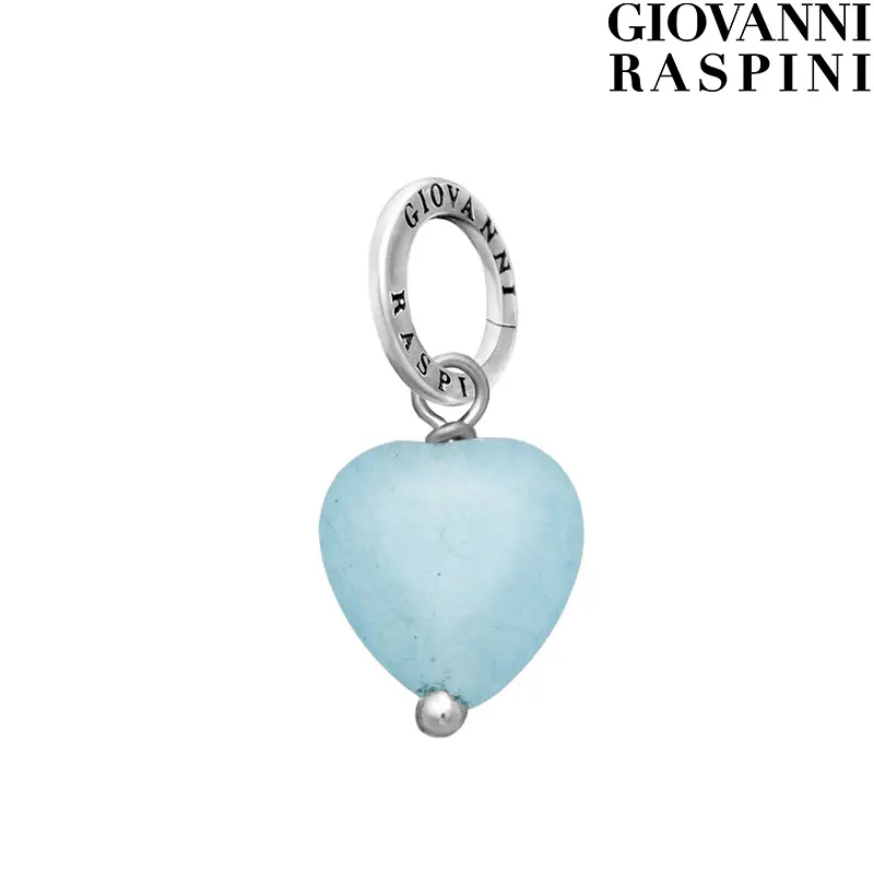 Ciondolo Charm Cuore Pietra Angelite Giovanni Raspini