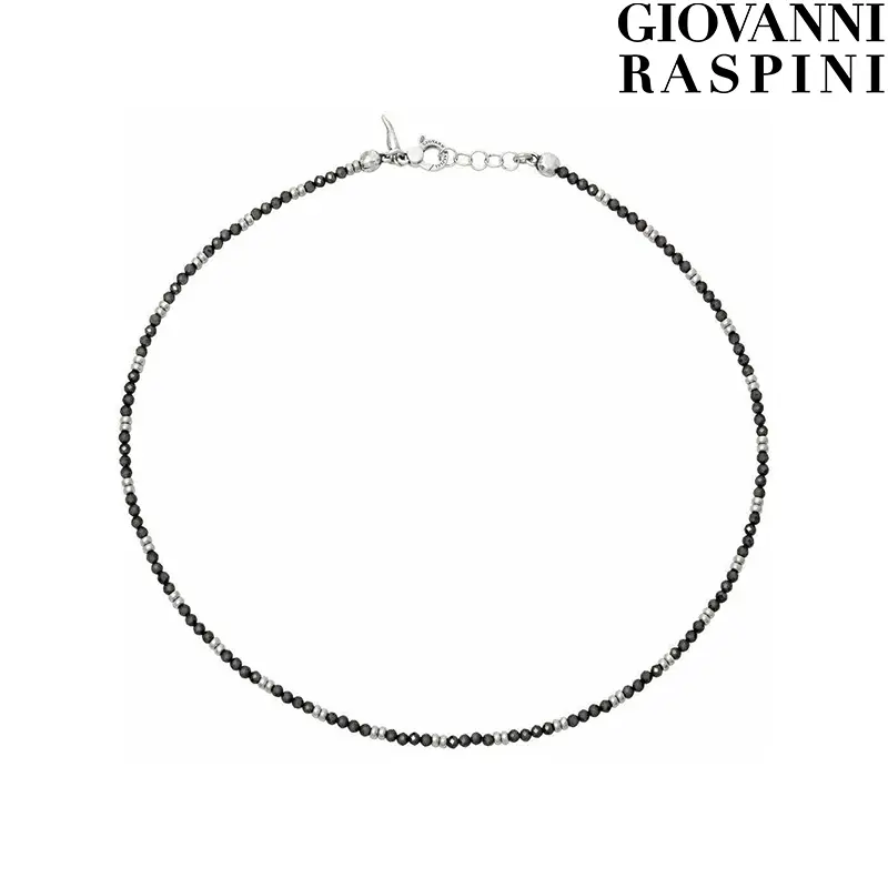 Collana Uomo Beat Spinello Nero Giovanni Raspini
