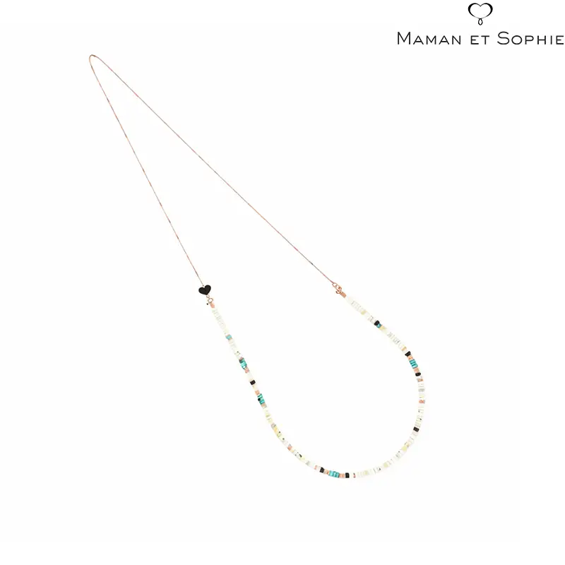 Collana Turchese e Bianco Maman et Sophie