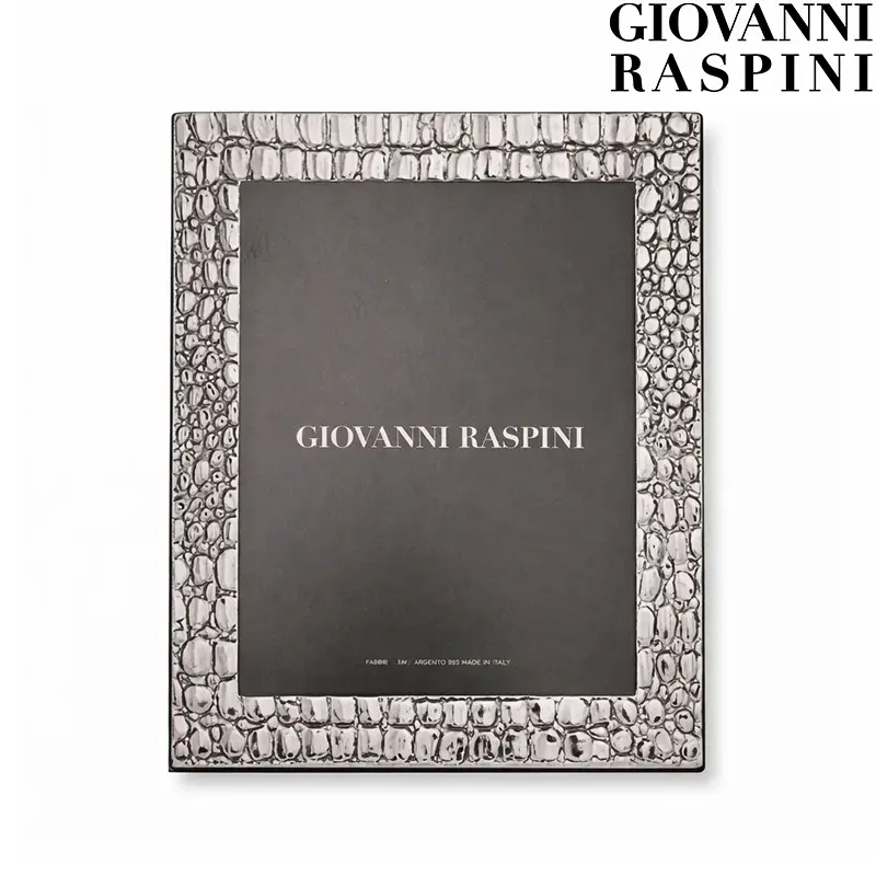 Cornice Portafoto Coccodrillo in Argento Giovanni Raspini