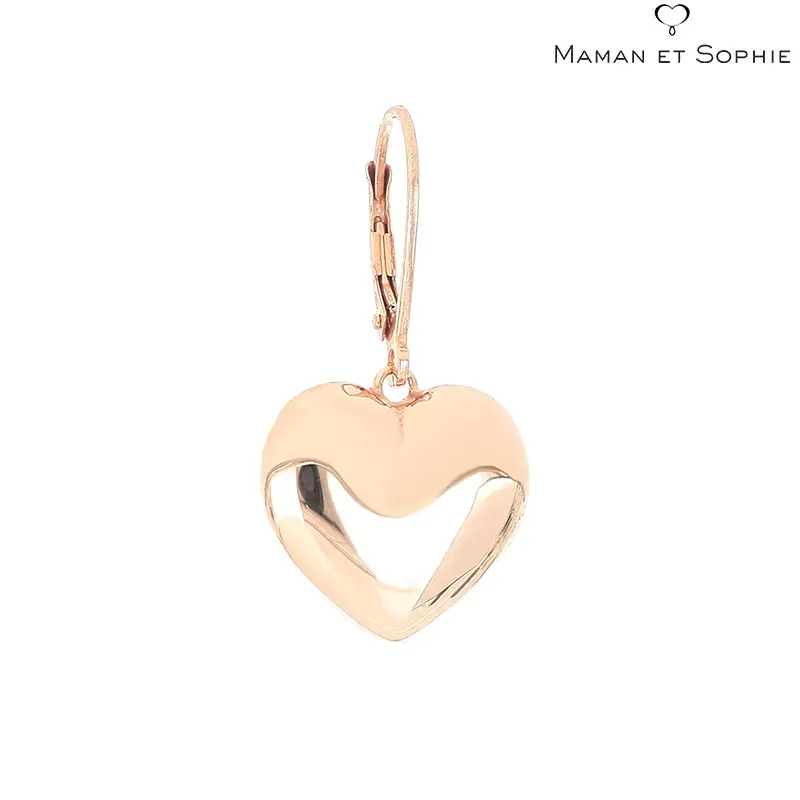 Orecchino Monachella Cuore Borbonico in Argento Maman et Sophie