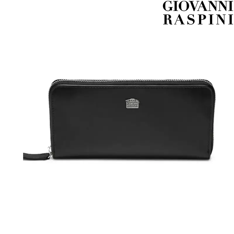 Portafogli con Zip pelle liscia Giovanni Raspini