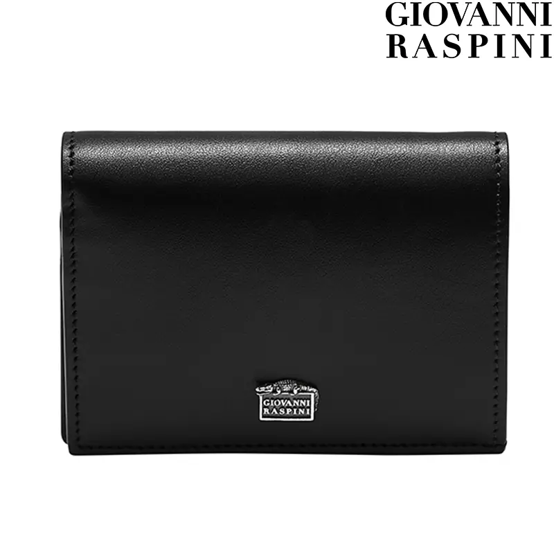 Portafogli Uomo Pelle Liscia con Zip Giovanni Raspini
