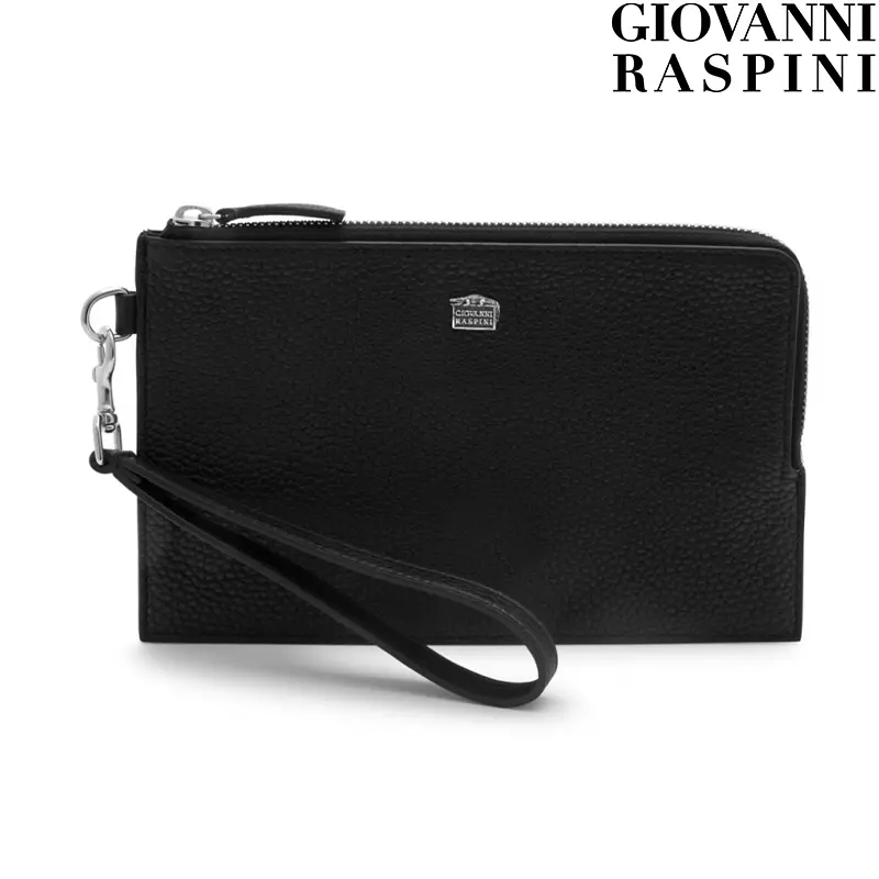 Pouch Pelle Goffra Giovanni Raspini