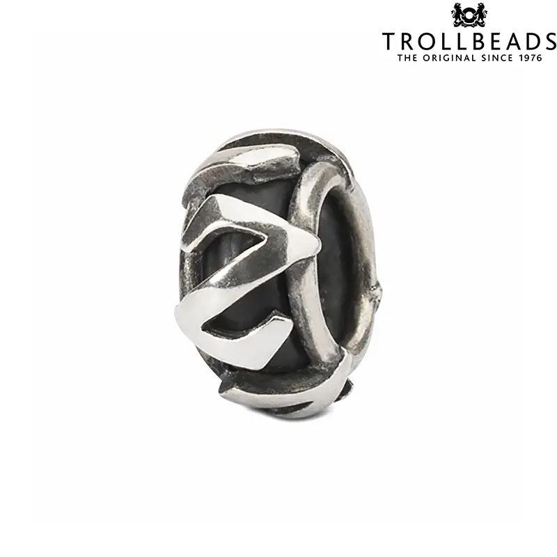 Ciondolo Breads Stop Charm in Argento Lettera "Z" Trollbeads